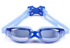 Marka Yeni Erkekler Kadınlar Anti Sis UV Koruma Yüzme Gözlük Profesyonel Elektrolizle Su Geçirmez Yüzmek Gözlük Su Sporları Temel.