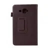 Pour Samsung Galaxy Tab A a6 7.0 "T280 T285 housse de support en cuir sac pour tablette PC peau de litchi