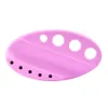 3 Colors Silicone Tattoo Pigment Ink Cup Caps Holder Stand Rack For Permanent Makeup Tattoo Pen Ink Pigment Cups Cotton Stick