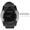 V8 Smart Watch Watchband Watchband com 0.3m câmera SIM IPS HD Display Círculo completo para sistema Android com caixa