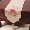 Runner da tavolo in raso di seta cinese vintage di lusso addensato, per matrimoni, fascia alta, tovaglia damascata ad alta densità, rettangolari, 180 x 33 cm