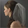 Blusher Veils Short Wedding Veil in Stock Romansing Heappiece Bride Veil Simple Made Handmade Tulle Short Face Royer With 2580