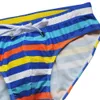 Maillot de bain pour hommes mode maillot de bain rayé avec corde marque homme maillot de bain plage rembourré short de bain