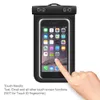 Universal para iPhone 7 6 6s mais samsung S9 S7 Waterproof Case saco de telefone celular à prova de água Dry Bag para telefone inteligente diagonal até 5,8 polegadas