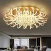 Creative Nordic Modern Oval Bird Nest Ceiling Lamps Personality Crystal LED Lights Lighting For Living Room Bedroom Dinning Room Villas