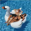 Uppblåsbara Flamingo Floats Swim Ring Unicorn Swan Pool Swimmingrör Uppblåsbara Giant Animal Ride-on Floats Pool Water Madrass Toy