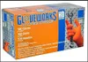 Neuf Ammex Corporation AMXGWON48100 Gloveworks HD Gants en nitrile orange Gants AMMEX Boîte de 100 232H