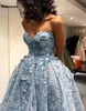 Fashion High/Low Lace Short Elegant Light Blue Off the Shoulder Ball Gown Short bridal Party bridesmaid Dress 2023