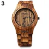 Men Natural Maple Wooden Handmade Quartz Movement Casual Wrist Watches