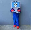 2018 Vendita calda EVA Materiale computer Mascot Costume Cartoon Apparel Halloween Compleanno