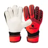 Mannen Kinderen Professionele Voetbal Doelman Handschoenen 5 Vinger Save Protection Thicken 3mm Latex Sports Voetbal Goalie Handschoenen Antislip