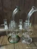 bong pipe à eau plate-forme pétrolière dab recycler diffuseur en verre percolateur pipe bangs en verre avec dôme clou en verre
