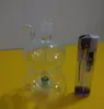 Gourd Shape Water Bottle Garrafas Garrafa Bongos de vidro de vidro de vidro Tubos de tubo de vidro Fumando acessórios