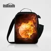 Personalisierte Lunchtaschen mit Basketball-Aufdruck für Männer, Thermo-Lunch-Kühltasche, Fußball-Jungen, Lebensmittelaufbewahrung, Picknick-Lunchbox, Bolsa Termica Lancheira