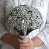 Luxe Kristal Bruids Bruiloft Bloemen Vintage Bruidsboeket Nieuwe Aankomst Bruiloft Benodigdheden Bling Bling Bruids Flowers214l