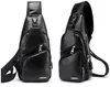 Fashion Men Waist Bag Waterproof Pouch Man Leather Casual Multifunction Cross Body Women Chest Small Belt Sport Bags H502
