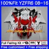 حقن لياماها YZF600 YZFR6 08 09 10 11 12 YZF-600 234HM.11 YZF 600 R 6 YZF-R6 YZF R6 Red flames hot 2008 2009 2010 2011 Fairings