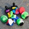 DHL Silicone Carb Cap Diâmetro 25mm Para Quartzo Banger Nails Silicone Carb Caps Mix Colors Silicon Grade Food Grade