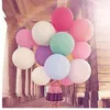 Palloncini in lattice da 1 pz 36 pollici enormi palloncini bianchi rosa decorazioni di compleanno forniture per feste nuziali Jumbo ballons di elio