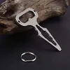 Outdoor EDC Self Defense Spike Multifunction Tool Wrench Bottle Opener Screwdriver Mutli-tools