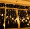 4 M * 3M 400LED Kamer Decoratieve Gordijnlichten LED Lantaarn String Knipperende Lichten Waterval Water Outdoor Waterdichte Lichten