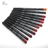 12 färger Pudaier Lip liner kit Snygg Sexig Matt Lipliner Pencil Kit Vattentät bestående Lip Liner Pencil Set Beauty Makeup Cosmetic