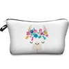 Bebé Alpaca Impresión 3D Monedero dibujos animados Alpacasso mujeres Bolsa de cosméticos niños billetera 10 estilos Bolsa de almacenamiento C5144