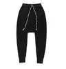 Erkek Tasarımcı Pantolon Sweatpants Ro Style Harem Pantolonlar Erkek Siyah Gevşek Gevşek Uzun Pantolonlar İlkbahar Yaz Sporları Jogger Pants Cross-283W