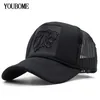 YouBome Baseball Cap Women Black Snapback Caps Men Hats for Men Mesh Summer Hip Hip Hip Casquette Bone Summer Male Dad Cap Hat15548651