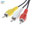 18m 6ft AV TV RCA RCA VIDEO Cord Câble pour le jeu Cubefor SNES GAMECUBEFOR NINTENDO pour N64 64 Game Cable7008395