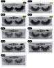 1Pair/lot 100% Real Siberian 3D Mink Eyelashes Full Strip False Eyelash Long Individual Eyelashes Mink Lashes Extension