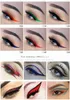 Pudaier Mattflüssiger Eyeliner, wasserdicht, langlebig, Pigment, Grün, Lila, Rot, Orange, Farbe, sexy Eyeliner, Party, Schönheit, Kosmetik