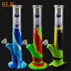 Hookah With Glass accessories percolator silicone bong 18 inch collapsible dab rigs new arrival water pipe Siliclab