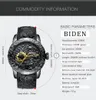 Nouvelle mode 3D Sculpture Dragon hommes montres à Quartz marque BIDEN montre en or hommes soulagement exquis horloge créative Relogio