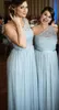 One Shoulder Sleeveless Bridesmaid Dress Lace Chiffon A-line Bridesmaid Dresses Floor Length Beach Bridesmaids Dress Long Formal Gowns