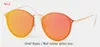 2019 Fashion Trend Blaze Round Style Occhiali da sole Vintage RD3574 Design del marchio Specchio color flash Uv400 occhiali da sole Women Oculos de S4972515