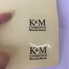 Il servizio di adesivi con logo personalizzato OEM per i clienti personalizzati ha un pacchetto di marca proprio come ciglia magnetiche con ciglia di visone 3D e confezione di rimozione dei peli