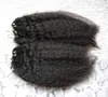 الخشنة ياكي الشعر 100٪ ريمي الإنسان مايكرو لينك الشعر البشري 200 جرام غريب مستقيم البرازيلي ريمي العذراء مايكرو حلقة الشعر البشري