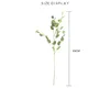 3pcs / lot 인공 식물 유칼립투스 잎 지점 89cm 실크 인공 녹지 결혼식 장식 가짜 유칼립투스