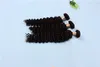 elibess brand great quality human brazilian virgin hair deep wave hair bundle 3pcs 100g one piece