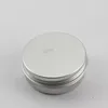 Lege zilveren aluminium potten 60ml navulbare metalen tin 2 oz cosmetische containers ambachten LX1245