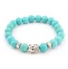 Pierre naturelle bouddhiste bouddha méditation perles bracelets pour femmes hommes bijoux prière perles Mala Bracelet