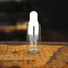 3 ml 5 ml Mini Amber Clear Glass Essential Oil Droper flaskor Injektionsflaskor Mini Amber Glass Container 03212512134