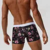 New Pocket Floral Men Swimwear Shorts Sexy Sunga Masculina Men 'S Swimming Trunks Men Briefs Bathing Sport Swimsuit