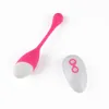 Kadın Klitoris Stimülatörü Müzik Kontrol Su Geçirmez Kablosuz Uzaktan Kumanda Vibratör G Spot Vajinal Topları Seks Oyuncakları Seks Mağazası A3 S1024