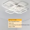 リビングルームの寝室の正方形の円輪のための高輝度の近代的なLEDの天井の光のための天井灯の備品