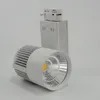 Spårlampor LED Light 20W Dimmable Rail Lights Spotlight Clothing Shoe Shop Black White Body