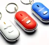 Anti perdido LED Key Finder Localizador 4 Cores Voz Som Som Controle Localizador Keychain Torch 100pcs