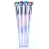 1pc DIY Nette 6 Farbe Diamant Kreide Gel Stift für Kinder Tagebuch Dekoration Scrapbooking Koreanische Schreibwaren büro marker stift