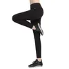 Kadınlar Baz Katman Siyah Renk Yoga Pantolon Spandex Gerilmiş Koşu Tayt Kadın Gym Fitness Spor Tayt Bayanlar için Yoga Giyim